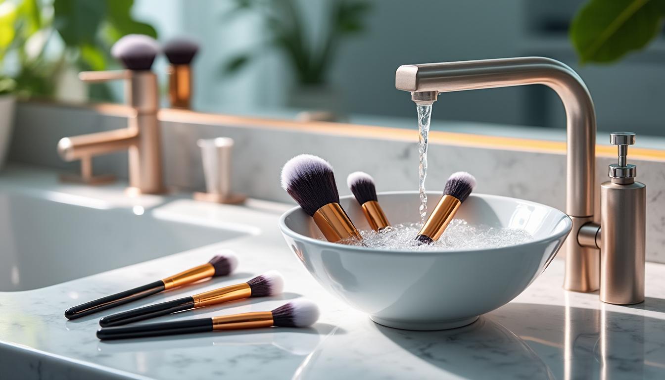 Comment bien nettoyer ses pinceaux de maquillage ? 1 découvrez nos conseils pratiques pour bien nettoyer vos pinceaux de maquillage, préserver leur durée de vie et garantir une application hygiénique et efficace de vos produits de beauté.