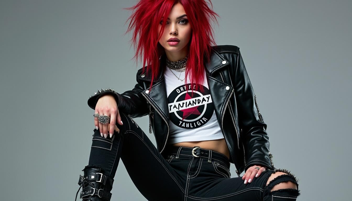 Comment avoir un look rock femme ? 2 Découvrez nos conseils incontournables pour adopter un look rock femme : vêtements, accessoires, maquillage et astuces pour affirmer votre style rebelle et tendance au quotidien.
